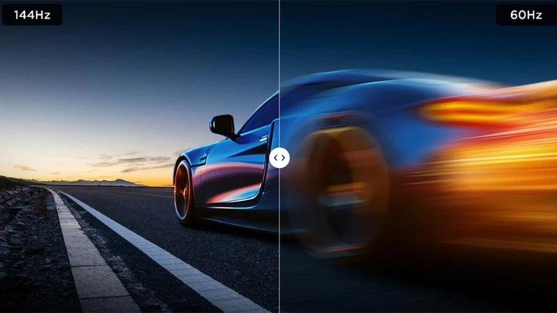 Tần số quét lên đến 144Hz Tần số quét lên đến 144Hz