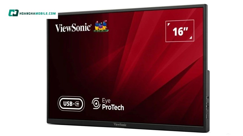 Màn hình di động ViewSonic VA1650 được thiết kế không chỉ để đáp ứng nhu cầu di động mà còn đảm bảo độ bền bỉ lâu dài