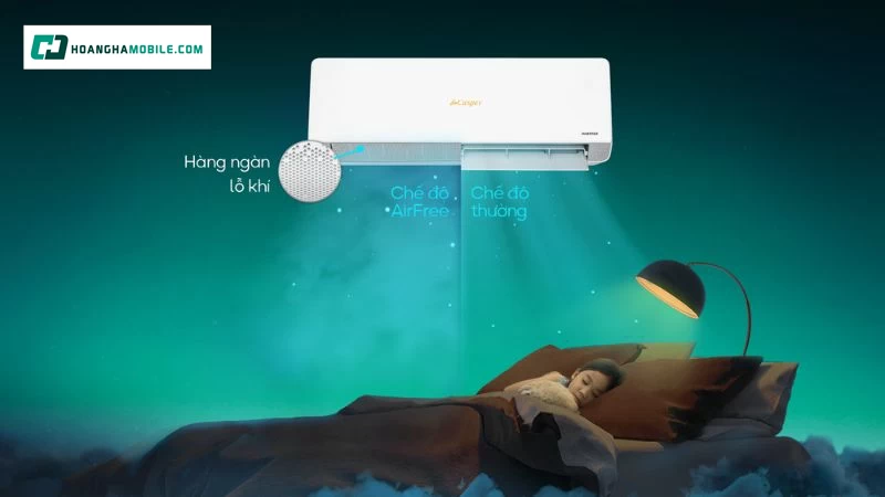 Công nghệ làm lạnh nhanh và chế độ gió tiện lợi. Công nghệ làm lạnh nhanh và chế độ gió tiện lợi.