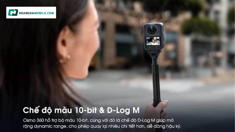 Các chế độ quay video và chụp ảnh linh hoạt. Các chế độ quay video và chụp ảnh linh hoạt.