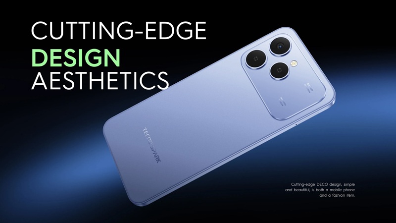 TECNO SPARK 40 có thiết kế bền bỉ với chuẩn chống nước IP64 và chịu va đập tốt TECNO SPARK 40 có thiết kế bền bỉ với chuẩn chống nước IP64 và chịu va đập tốt