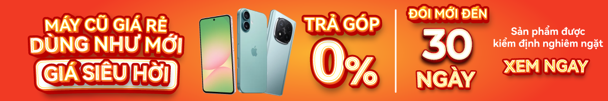 Máy cũ chất lượng