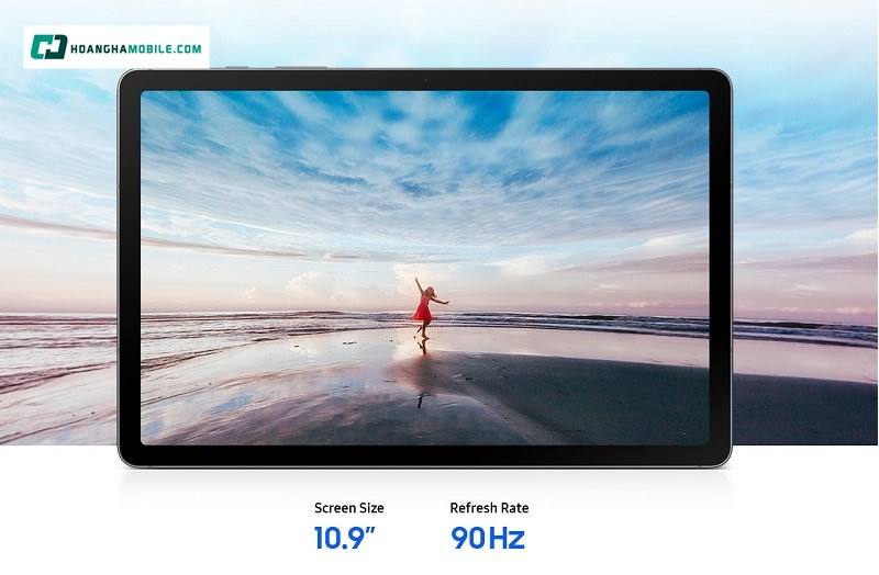 Màn hình 10.9 inch của Samsung Galaxy Tab S10 Lite Wi-Fi mang lại không gian hiển thị rộng rãi