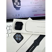 Apple Watch SE 2024 GPS 44mm Midnight Aluminium Case with Midnight Sport Band - S/M_MXEJ3SA/A - scn7q4jyk32 - MXEJ3SA