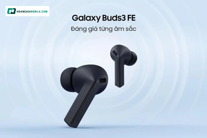 Galaxy Buds3 FE sở hữu chất lượng âm thanh tuyệt vời với công nghệ Chống ồn chủ động (ANC) và Âm thanh 360 Galaxy Buds3 FE sở hữu chất lượng âm thanh tuyệt vời với công nghệ Chống ồn chủ động (ANC) và Âm thanh 360