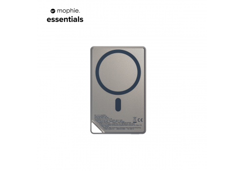 Sạc dự phòng mophie Essentials Snap+ 10,000mAh Metallic - 401116530