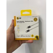 Cáp 9FIT USB-C to Lightning 1M White - 9FCA002W - C241000009215 - 9FCA002W