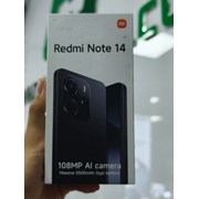 ĐIỆN THOẠI DI ĐỘNG (TEL) REDMI NOTE 14 6.67/MTK G99Ultra/6G/128G/108+2+2MP/20MP/5500mAh (24117RN76O)/ĐEN (6932554407605) - 86412