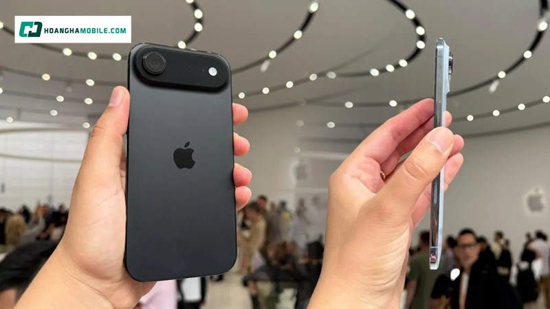 Apple đã chính thức giới thiệu iPhone Air trong sự kiện ra mắt thế hệ iPhone 17 Series mới nhất vào tháng 09/2025 Apple đã chính thức giới thiệu iPhone Air trong sự kiện ra mắt thế hệ iPhone 17 Series mới nhất vào tháng 09/2025
