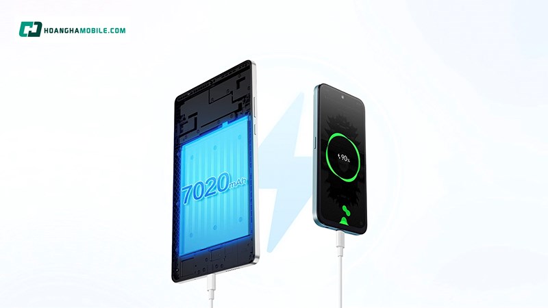HONOR Pad X7 được trang bị viên pin dung lượng 7020mAh HONOR Pad X7 được trang bị viên pin dung lượng 7020mAh