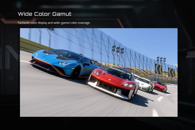 Màn hình gaming hiệu suất cao của Gigabyte. Màn hình gaming hiệu suất cao của Gigabyte.