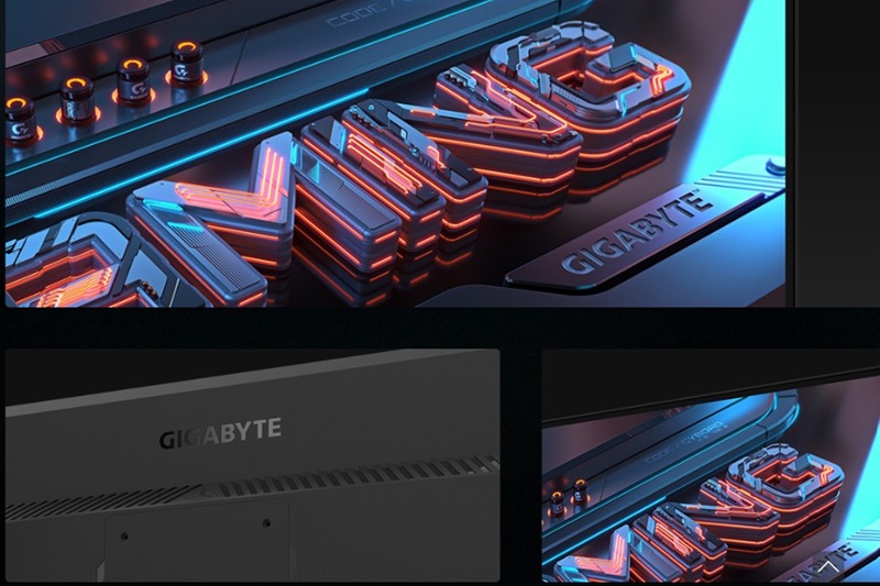 Màn hình Gigabyte GS25F2 có thiết kế đơn giản.