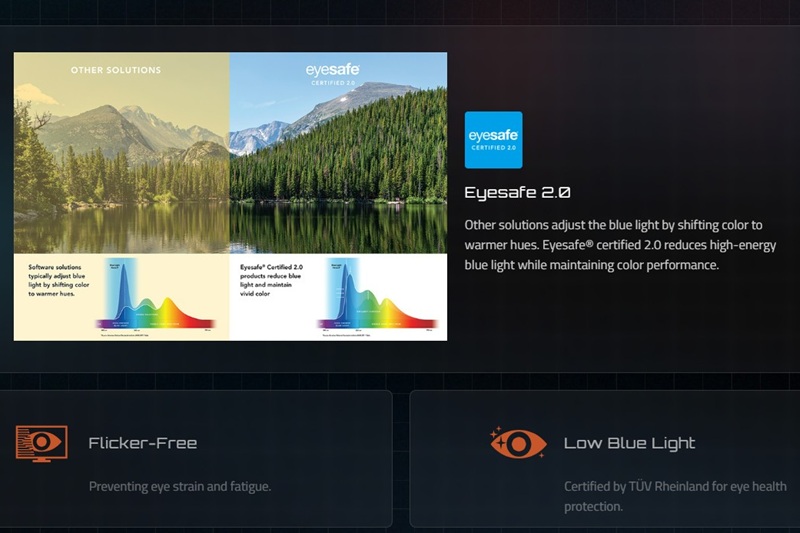Công nghệ bảo vệ mắt.