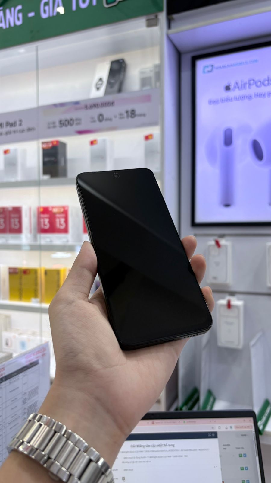 Điện thoại di động Redmi 13 Midnight Black 6GB RAM 128GB ROM - TBH