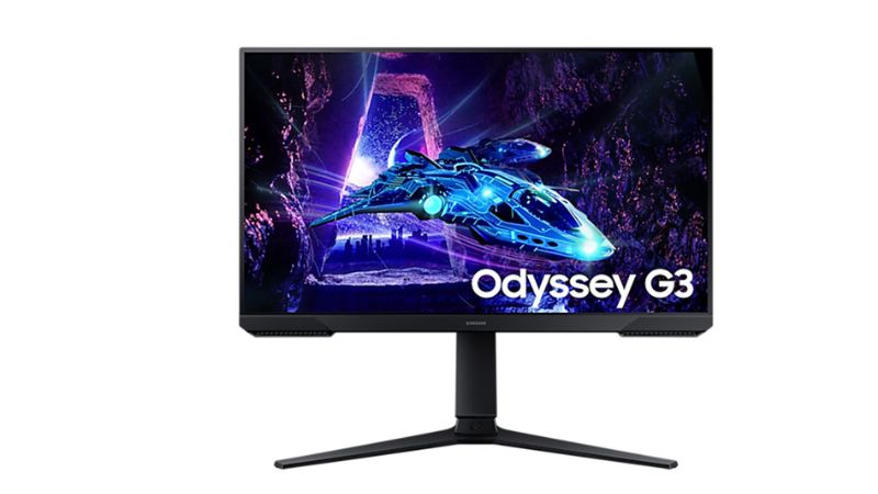 Màn hình Samsung Odyssey G3 G30D LS27DG302EEXXV sở hữu thiết kế hiện đại với kích thước 27 inch