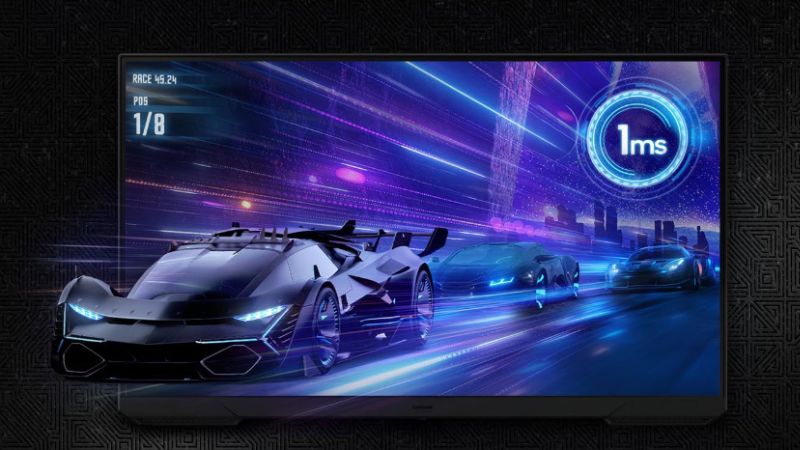 Màn hình Samsung Odyssey G3 G30D LS27DG302EEXXV có tần số quét 180Hz, phản hồi nhanh 1ms cho trải nghiệm mượt mà