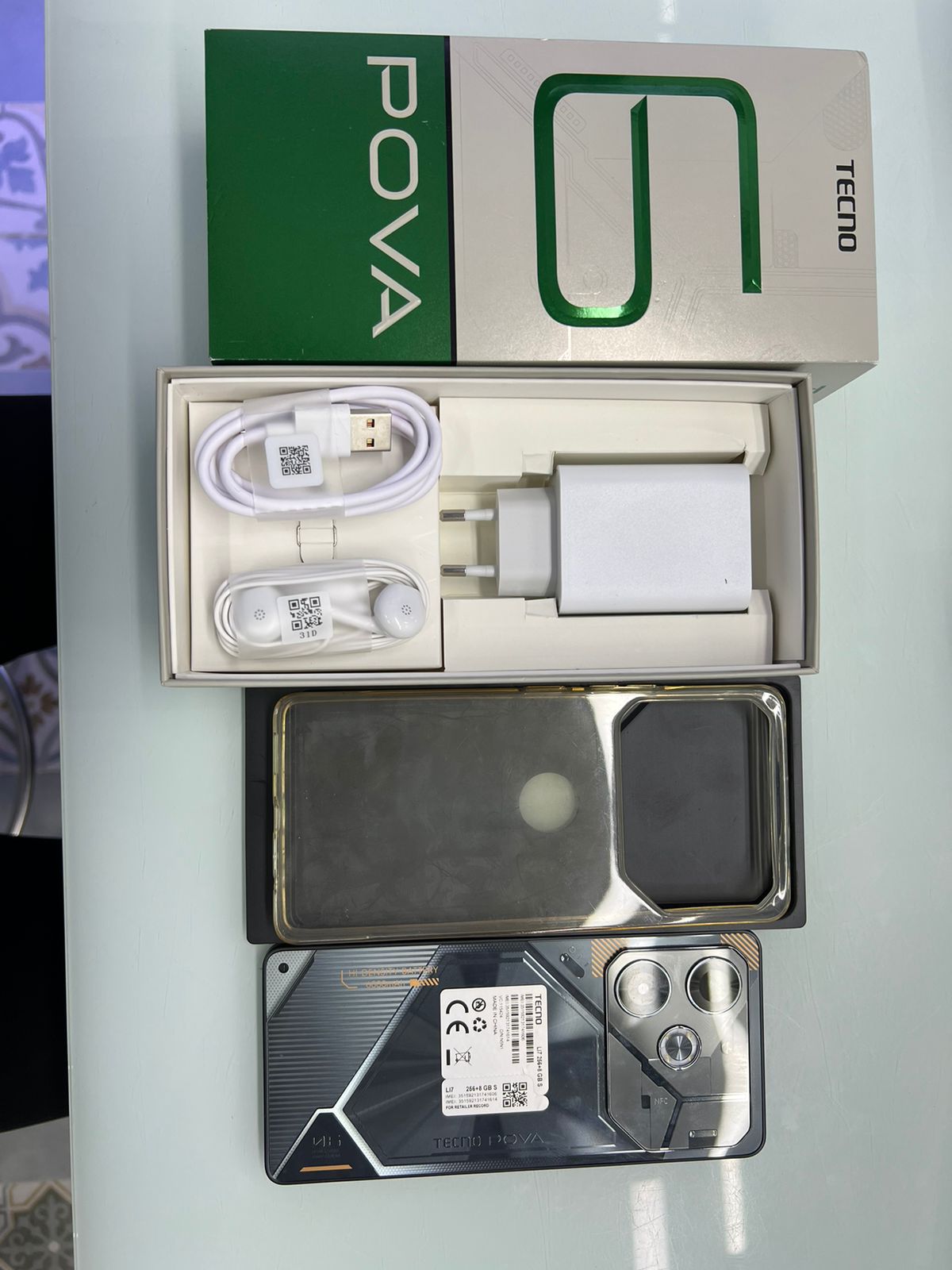 Điện thoại di động TECNO LI7 (TECNO POVA 6) 256+8