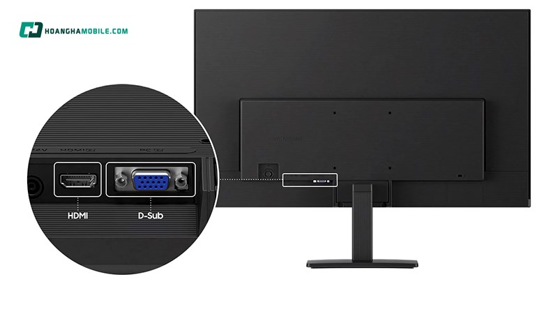 Màn hình Samsung LS27D300GAEXXV được trang bị hệ thống kết nối đa dạng Màn hình Samsung LS27D300GAEXXV được trang bị hệ thống kết nối đa dạng