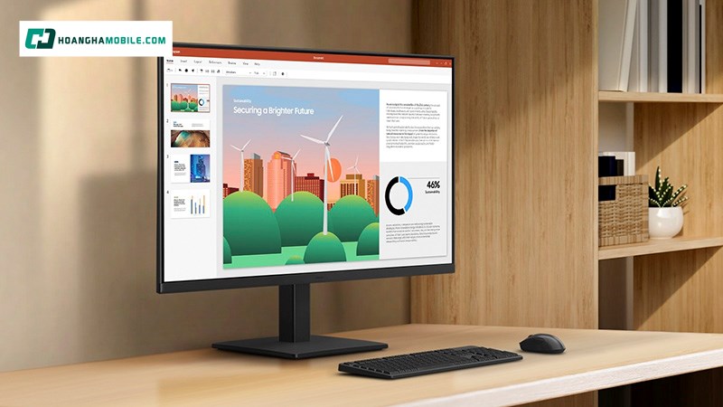 Màn hình Samsung LS27D300GAEXXV với kích thước lớn, màu sắc hiển thị rực rỡ Màn hình Samsung LS27D300GAEXXV với kích thước lớn, màu sắc hiển thị rực rỡ