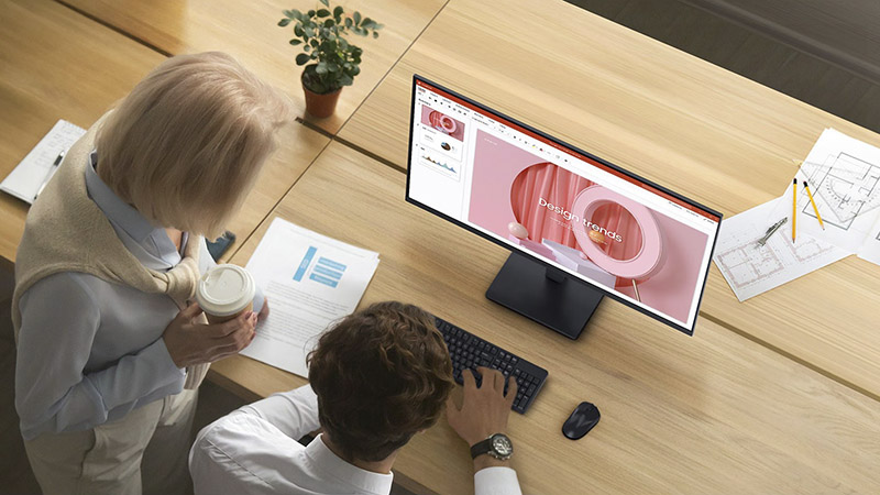 Màn hình Samsung LS27D300GAEXXV được ra mắt trong năm 2024