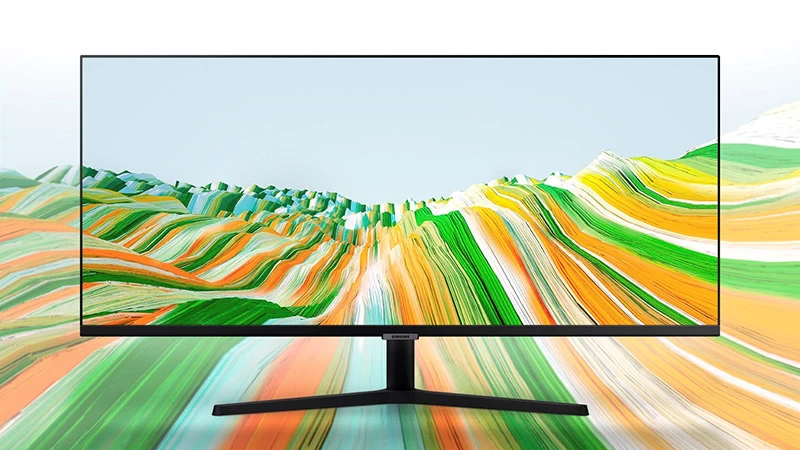 Màn hình cong góc nhìn siêu rộng. Màn hình cong góc nhìn siêu rộng.