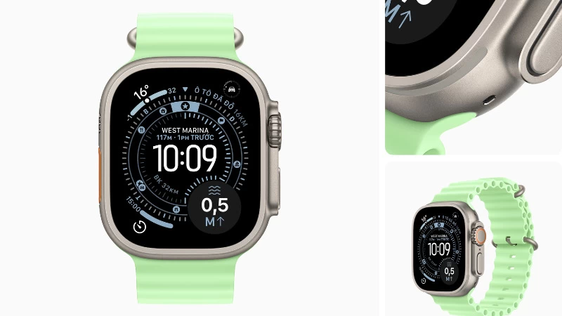Apple Watch Ultra 3 sở hữu khung vỏ Titan siêu nhẹ, vừa đảm bảo tính thẩm mỹ sang trọng vừa duy trì độ bền bỉ vượt trội Apple Watch Ultra 3 sở hữu khung vỏ Titan siêu nhẹ, vừa đảm bảo tính thẩm mỹ sang trọng vừa duy trì độ bền bỉ vượt trội