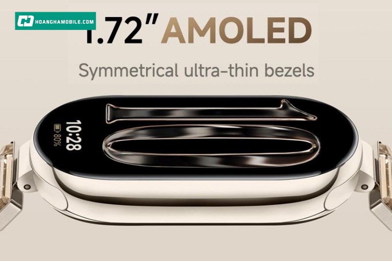 Màn hình AMOLED 1.72 inch. Màn hình AMOLED 1.72 inch.