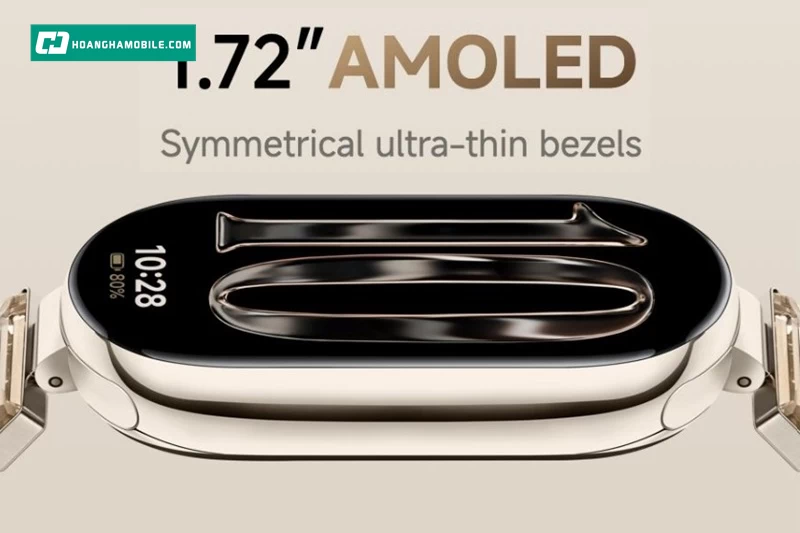 Màn hình AMOLED 1.72 inch. Màn hình AMOLED 1.72 inch.