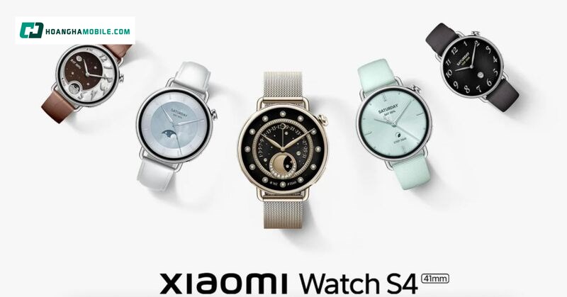 Xiaomi Watch S4 41mm là mẫu đồng hồ thông minh mới ra mắt, thu hút sự chú ý của người dùng bởi những nâng cấp ấn tượng Xiaomi Watch S4 41mm là mẫu đồng hồ thông minh mới ra mắt, thu hút sự chú ý của người dùng bởi những nâng cấp ấn tượng