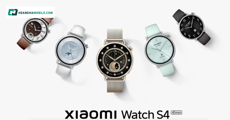 Xiaomi Watch S4 41mm là mẫu đồng hồ thông minh mới ra mắt, thu hút sự chú ý của người dùng bởi những nâng cấp ấn tượng Xiaomi Watch S4 41mm là mẫu đồng hồ thông minh mới ra mắt, thu hút sự chú ý của người dùng bởi những nâng cấp ấn tượng