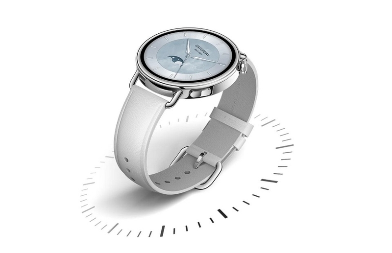 Đồng hồ thông minh Xiaomi Watch S4 41mm sở hữu khung viền được chế tạo từ thép không gỉ chất lượng cao