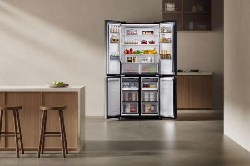 Tủ lạnh Multi Door Xiaomi Mijia Inverter 510 lít MRC51HMPAVN có dung tích lớn 510 lít - Giải pháp hoàn hảo cho gia đình đông thành viên
