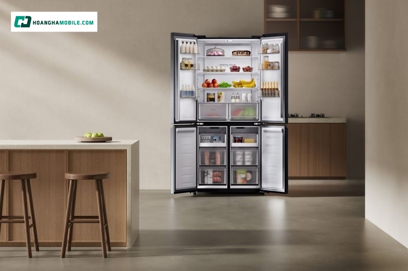 Tủ lạnh Multi Door Xiaomi Mijia Inverter 510 lít MRC51HMPAVN có dung tích lớn 510 lít - Giải pháp hoàn hảo cho gia đình đông thành viên Tủ lạnh Multi Door Xiaomi Mijia Inverter 510 lít MRC51HMPAVN có dung tích lớn 510 lít - Giải pháp hoàn hảo cho gia đình đông thành viên
