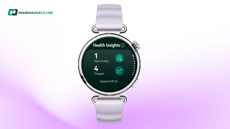 HUAWEI Watch GT 6 41mm sở hữu màn hình AMOLED 1.32 inch hiển thị sắc nét HUAWEI Watch GT 6 41mm sở hữu màn hình AMOLED 1.32 inch hiển thị sắc nét