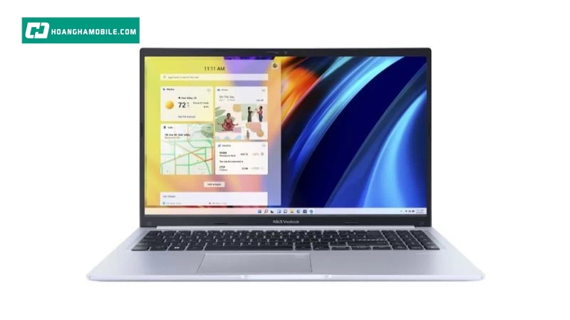 Laptop ASUS Vivobook 15 X1502VA-BQ886W được trang bị màn hình kích thước 15.6 inch, độ phân giải Full HD (1920x1080) Laptop ASUS Vivobook 15 X1502VA-BQ886W được trang bị màn hình kích thước 15.6 inch, độ phân giải Full HD (1920x1080)
