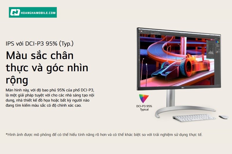 Độ tương phản cao và dải màu rộng. Độ tương phản cao và dải màu rộng.