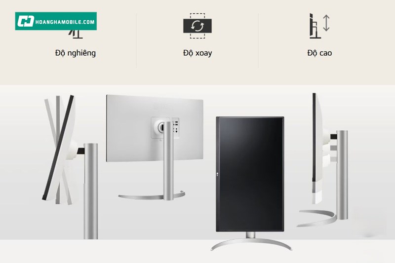 Kết nối linh hoạt với USB-C, HDMI và DisplayPort. Kết nối linh hoạt với USB-C, HDMI và DisplayPort.