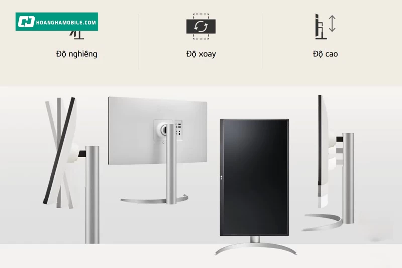 Kết nối linh hoạt với USB-C, HDMI và DisplayPort. Kết nối linh hoạt với USB-C, HDMI và DisplayPort.