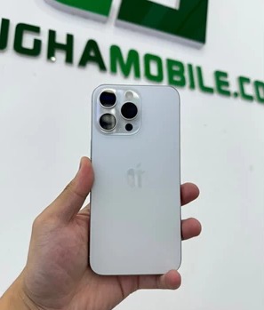 ĐTDĐ Apple iPhone 15 Pro Max 256GB White Titanium LL/A