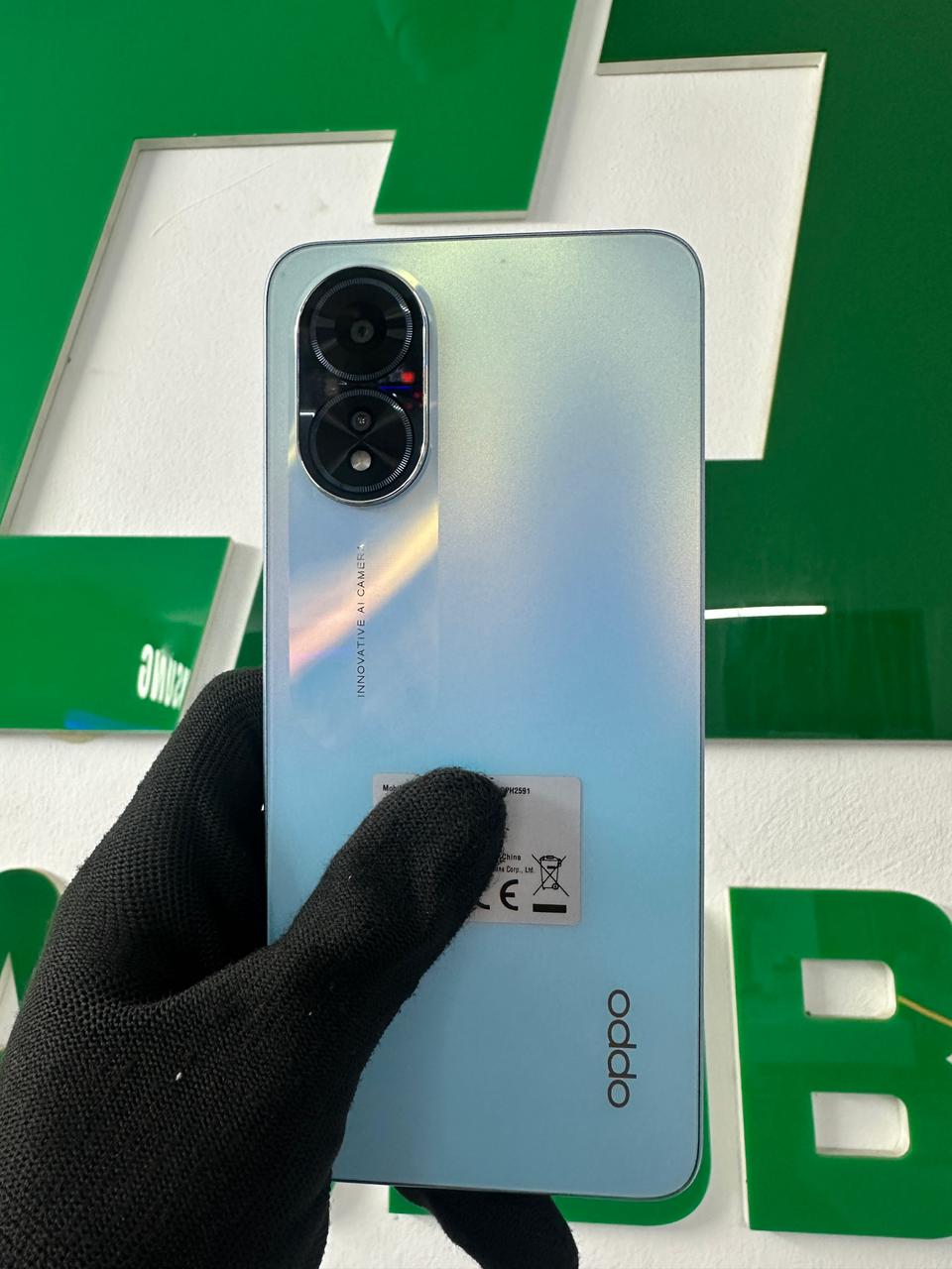 Điện thoại di động OPPO A18 - CPH2591 64GB, Xanh - TBH