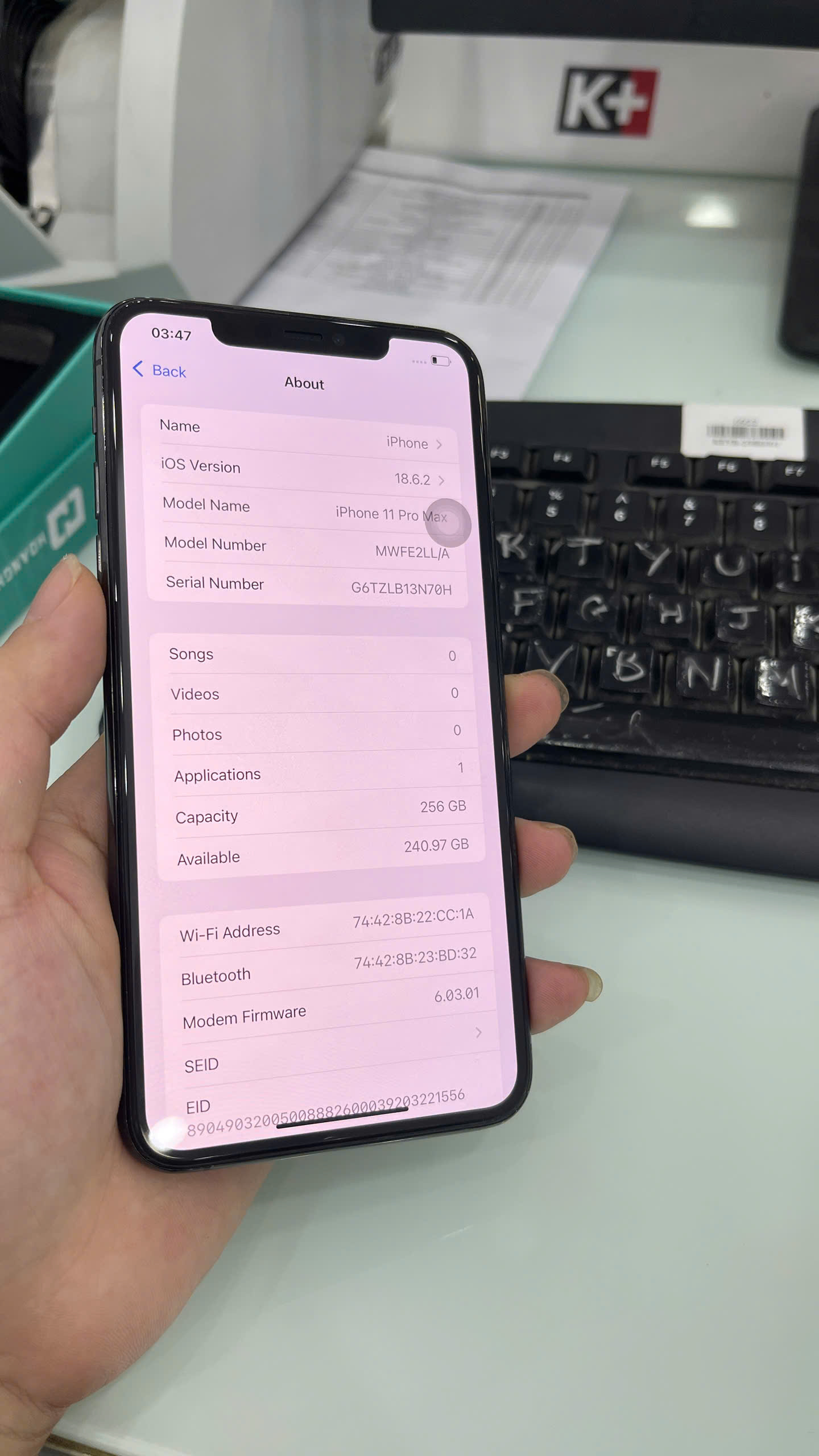 Iphone 11 Pro Max 256GB Cũ - Space Gray