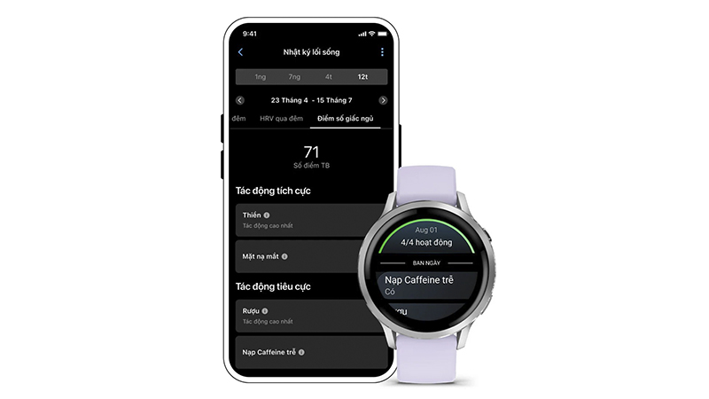 Mẫu đồng hồ thời thượng của Garmin.