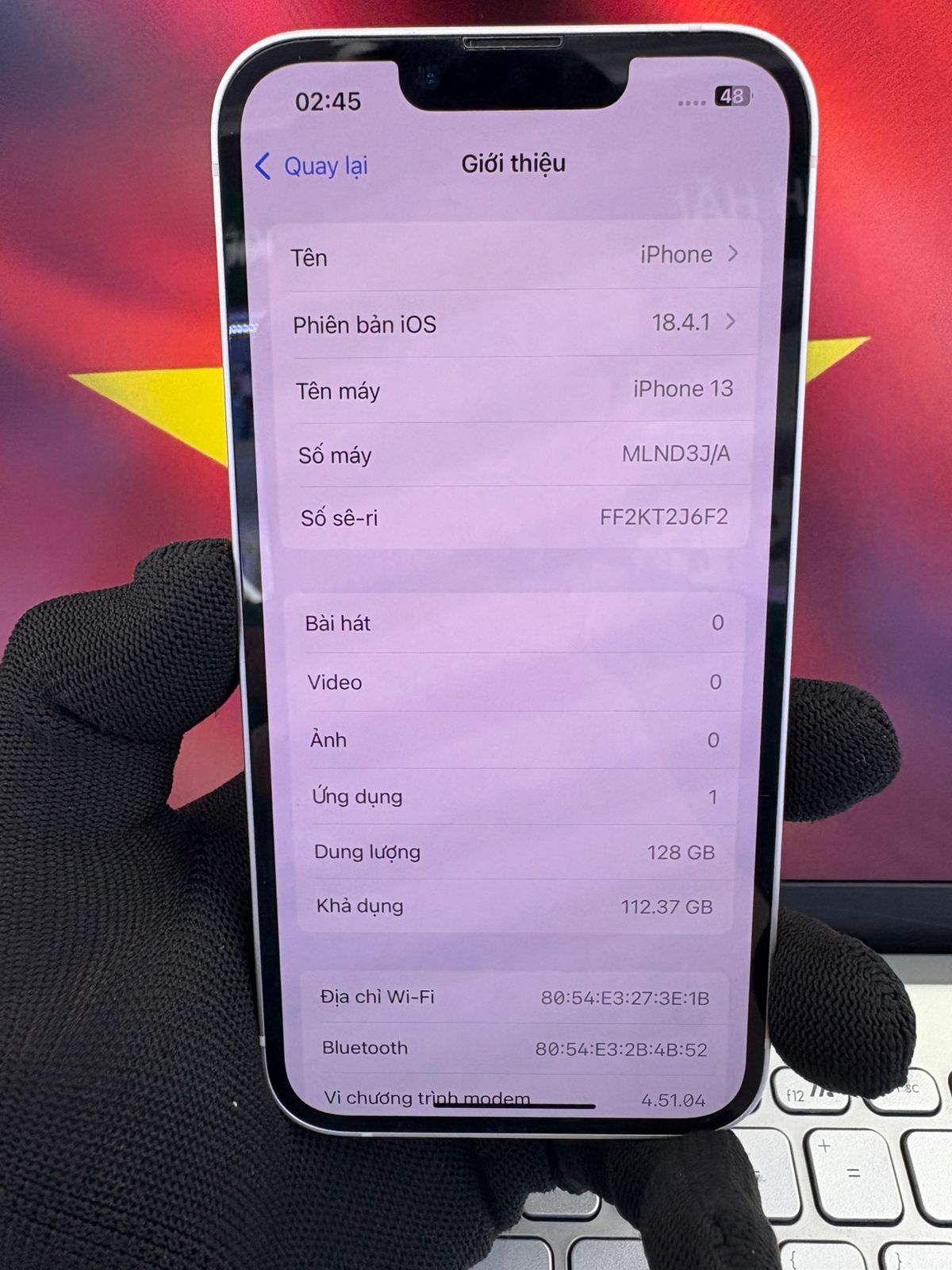 ĐTDĐ Apple iPhone 13 128GB Starlight -  IP13C128S - TBH