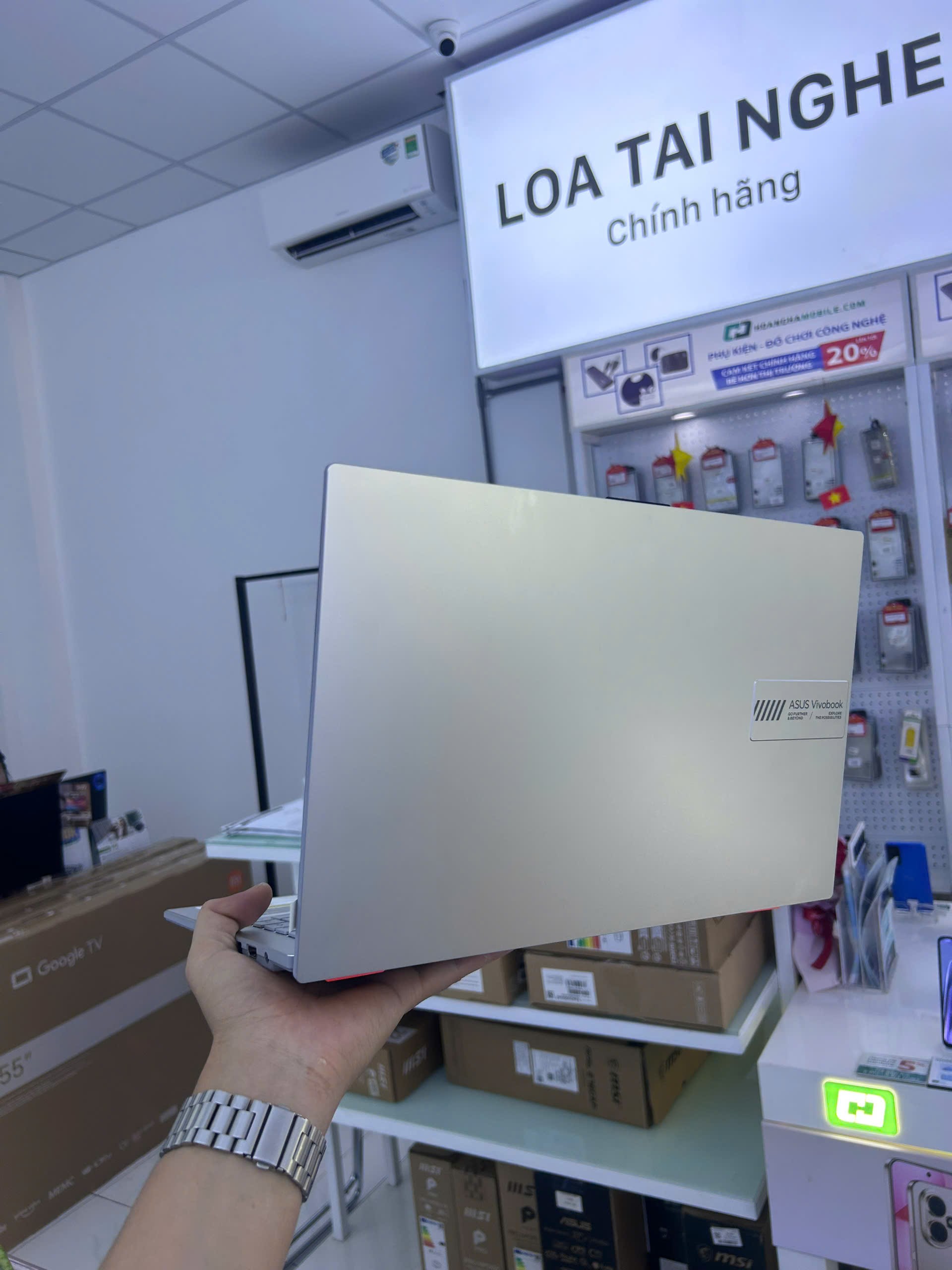 Máy tính xách tay Asus E1504F R5-7520U/16GB/512GB SSD/UMA/15.6FHD/ax+BT/FP/Win 11/Bạc/2YW_E1504FA-NJ454W - T5N0CV14M417218 - NJ4