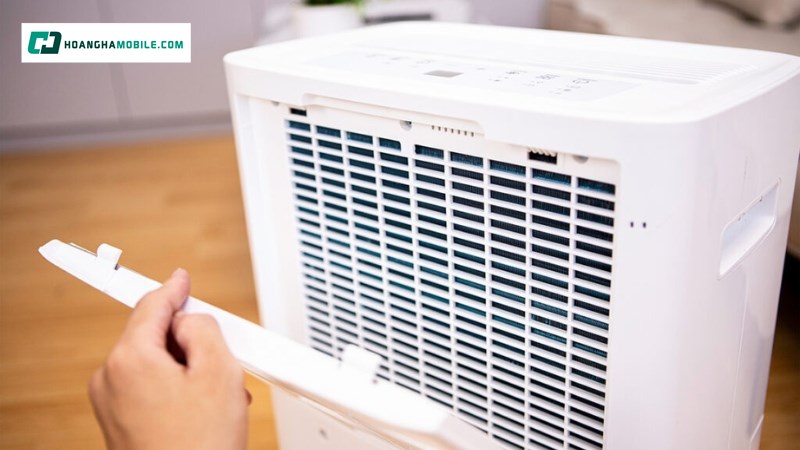 Công suất hút ẩm mạnh mẽ. Công suất hút ẩm mạnh mẽ.