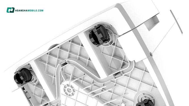 Máy hút ẩm thông minh kiêm lọc không khí LUMIAS D6S-30L được thiết kế theo phong cách tối giản với gam màu trắng chủ đạo Máy hút ẩm thông minh kiêm lọc không khí LUMIAS D6S-30L được thiết kế theo phong cách tối giản với gam màu trắng chủ đạo