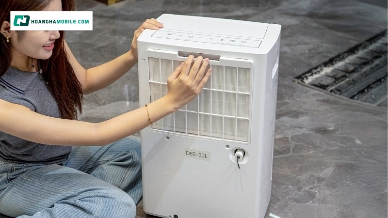 Máy hút ẩm thông minh kiêm lọc không khí LUMIAS D6S-30L có hiệu suất hút ẩm mạnh mẽ, phù hợp không gian rộng Máy hút ẩm thông minh kiêm lọc không khí LUMIAS D6S-30L có hiệu suất hút ẩm mạnh mẽ, phù hợp không gian rộng