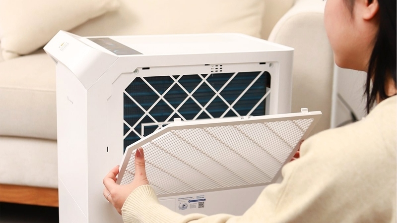 Cơ chế kiểm soát độ ẩm thông minh.