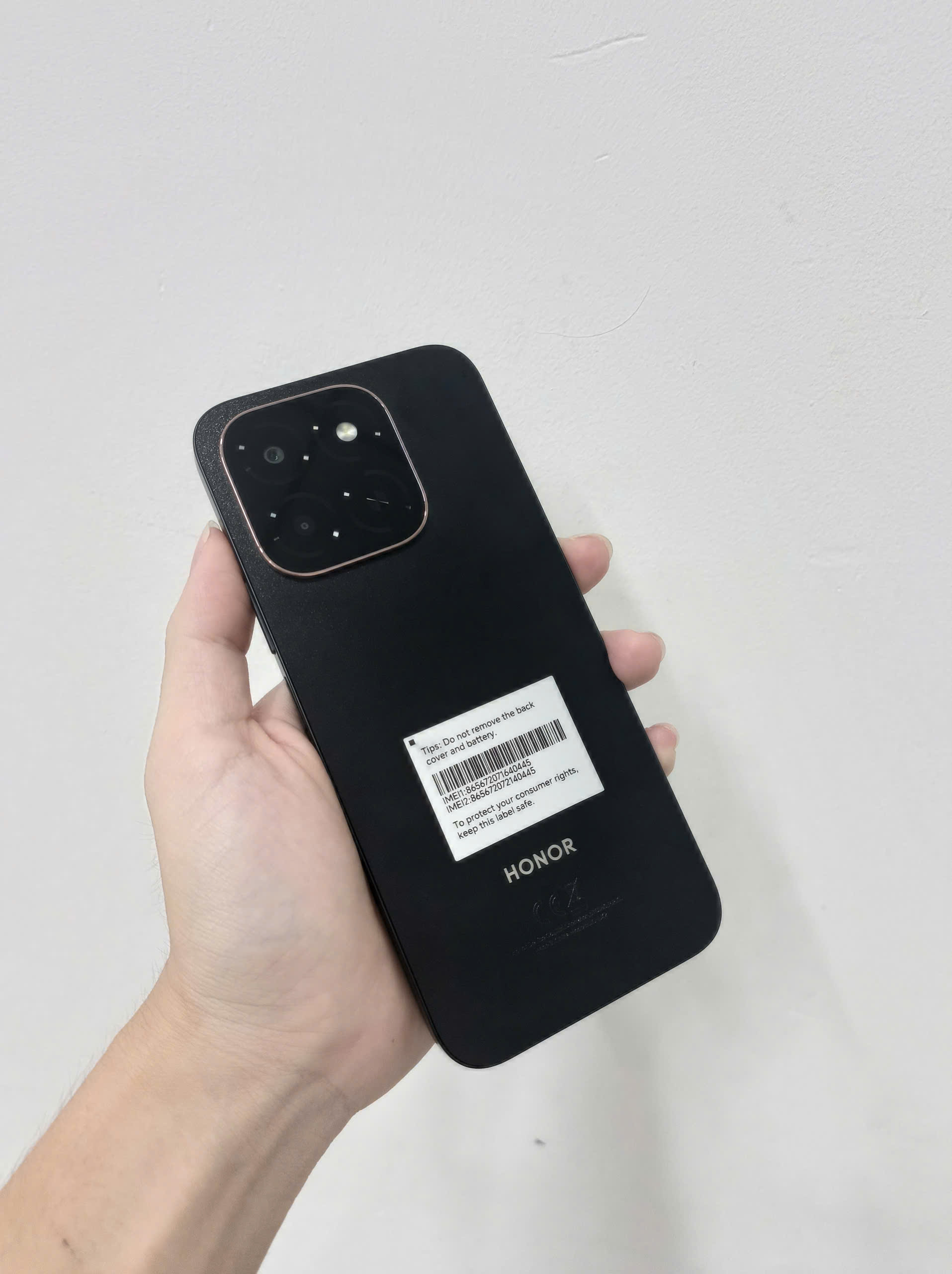 Điện thoại thông minh Honor X6c (6+128GB) Đen (Midnight Black)