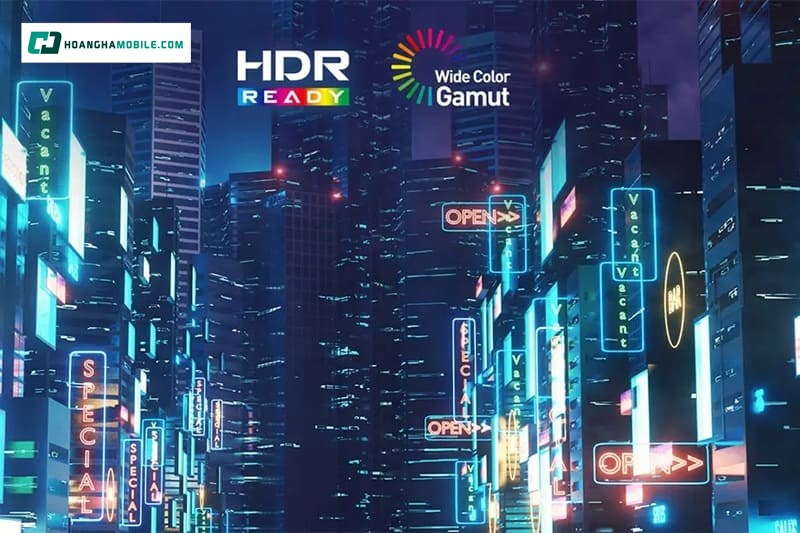 Hiển thị và màu sắc tốt trong phân khúc phổ thông. Hiển thị và màu sắc tốt trong phân khúc phổ thông.